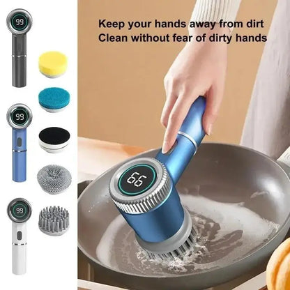 Super Scrubber Electric Wireless Handheld Dishwasher